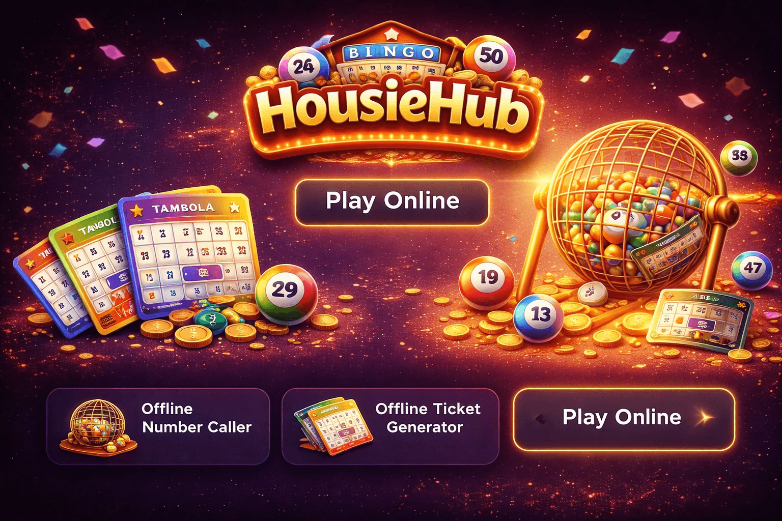 HousieHub - Multiplayer Tambola Platform